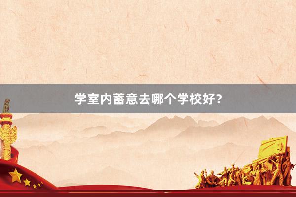 学室内蓄意去哪个学校好？